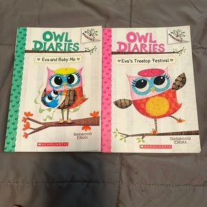2 Owl Dairies books